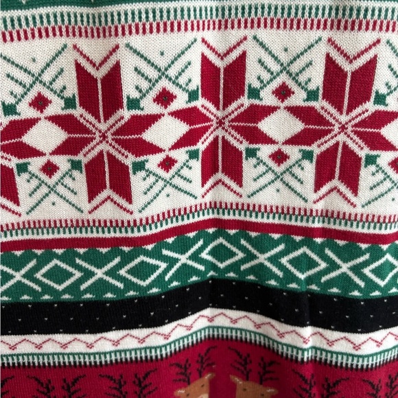 Gymboree Girls Intarsia Fairisle Sweater Dress Christmas Cabin - Picture 4 of 7